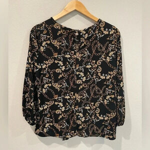Adrianna papell your front blouse size M